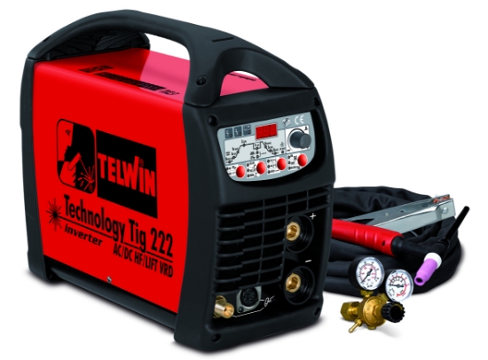 Obrázek Svářečka TIG AC/DC - Technology TIG 222 AC/DC - HF/LIFT VRD Telwin